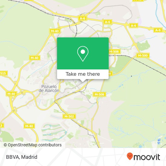 BBVA map