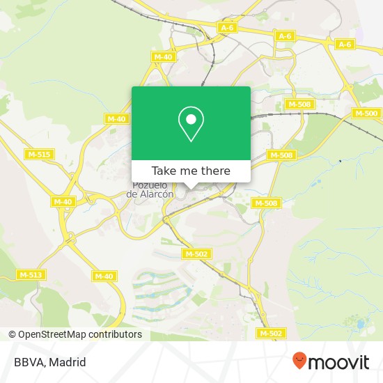 BBVA map