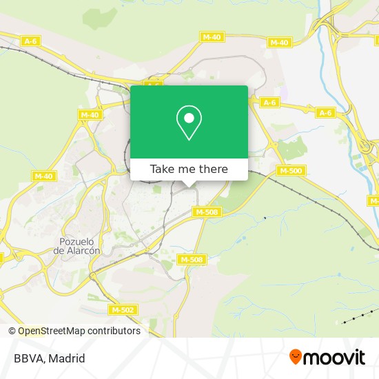 BBVA map