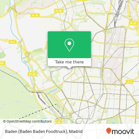 Baden (Baden Baden Foodtruck) map