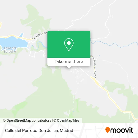 Calle del Parroco Don Julian map