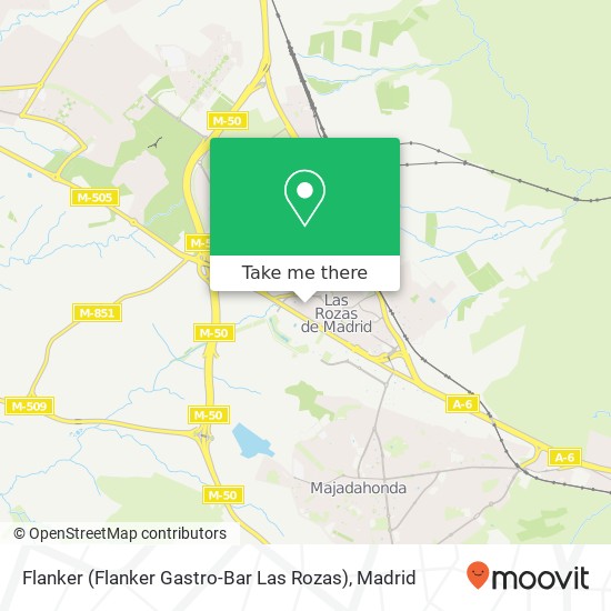 Flanker (Flanker Gastro-Bar Las Rozas) map