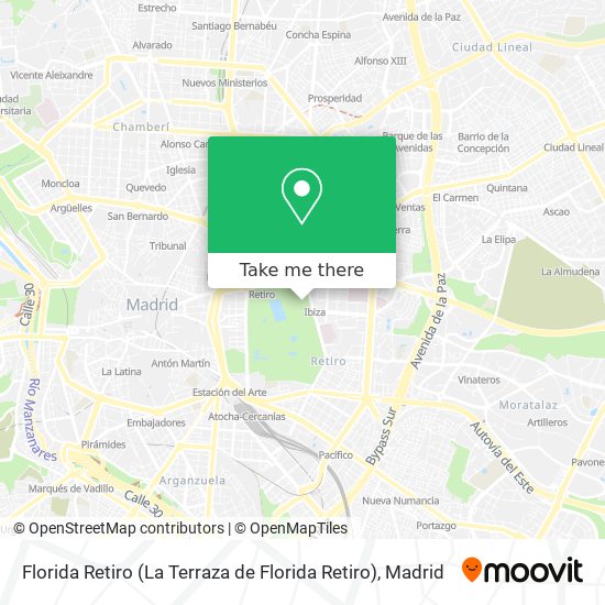 Florida Retiro (La Terraza de Florida Retiro) map