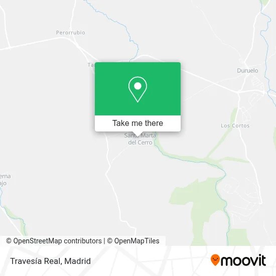 Travesía Real map