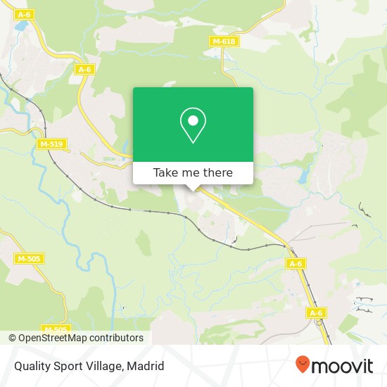 Quality Sport Village map