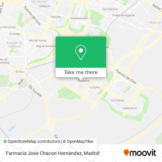 Farmacia José Chacon Hernández map