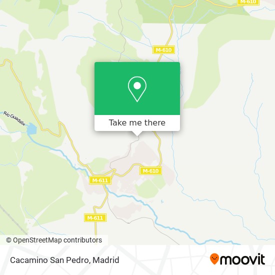 mapa Cacamino San Pedro