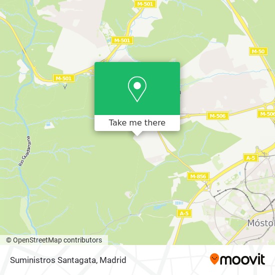 Suministros Santagata map