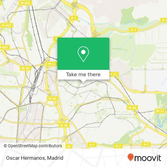 Oscar Hermanos map