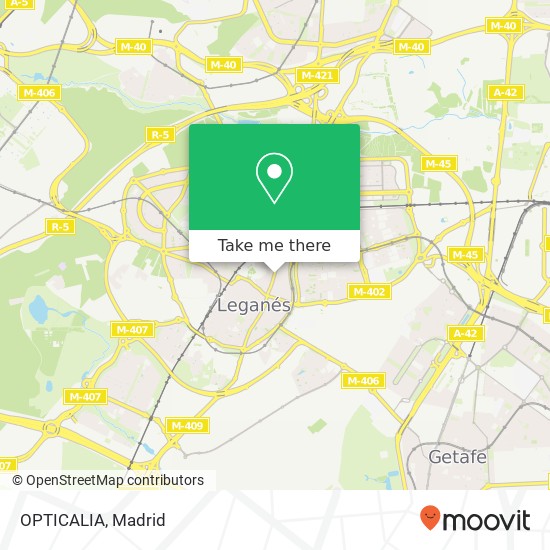 mapa OPTICALIA