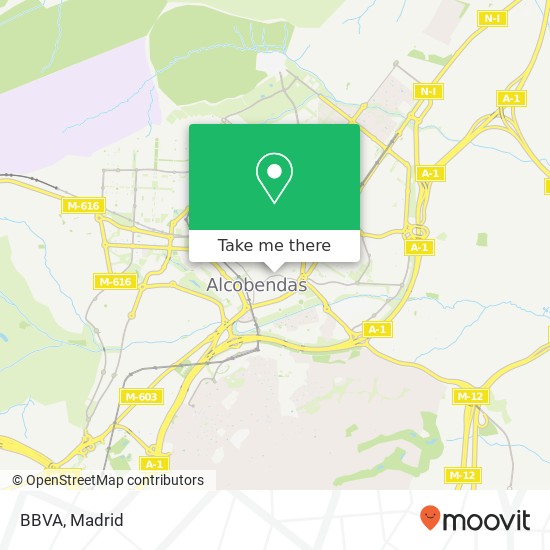 BBVA map