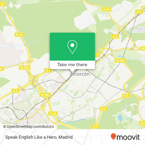 Speak English Like a Hero map