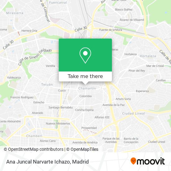 Ana Juncal Narvarte Ichazo map