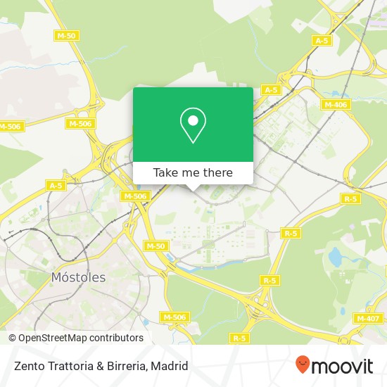 Zento Trattoria & Birreria map