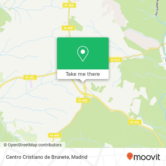 Centro Cristiano de Brunete map