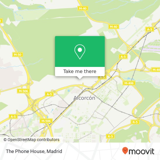 The Phone House map