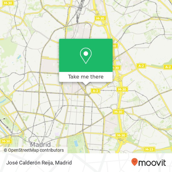 mapa José Calderón Reija