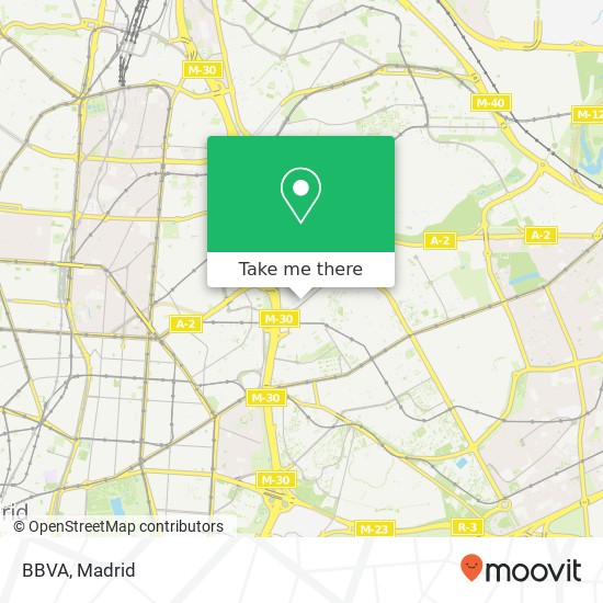 BBVA map