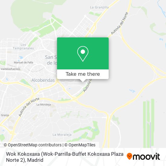 Wok Kokoxaxa (Wok-Parrilla-Buffet Kokoxaxa Plaza Norte 2) map