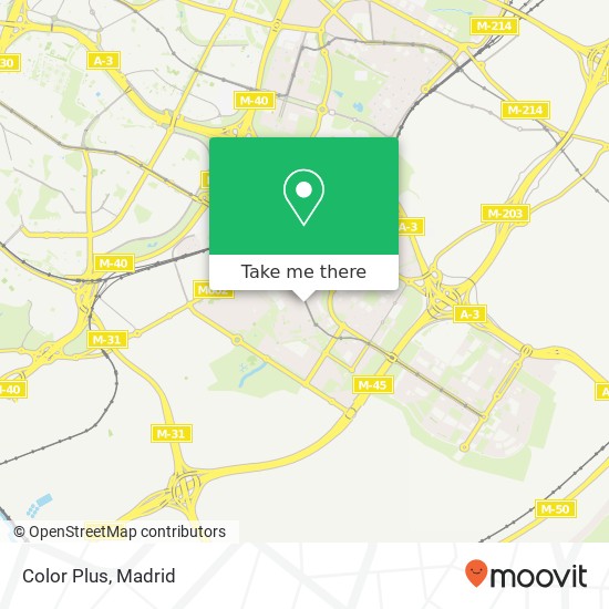 Color Plus map