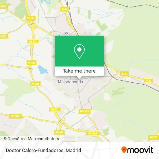 mapa Doctor Calero-Fundadores