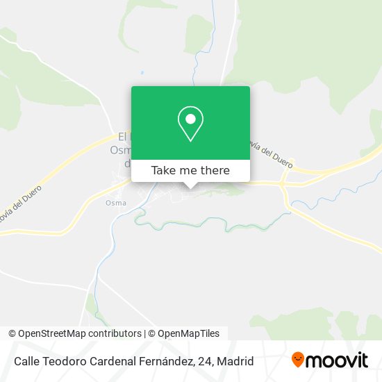 Calle Teodoro Cardenal Fernández, 24 map