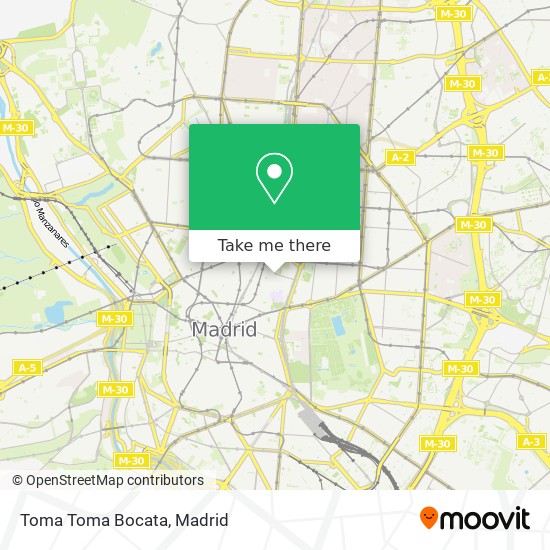 mapa Toma Toma Bocata