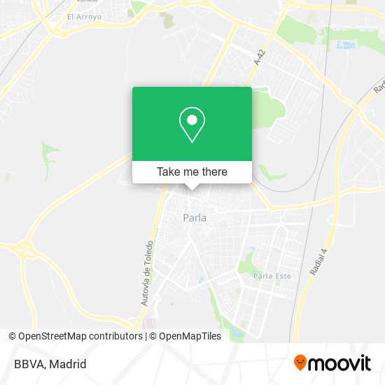 BBVA map