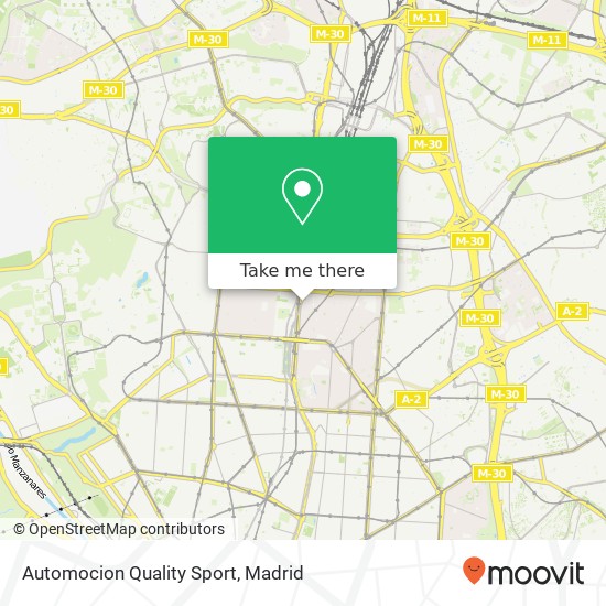 Automocion Quality Sport map