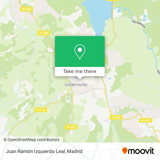 Juan Ramón Izquierdo Leal map