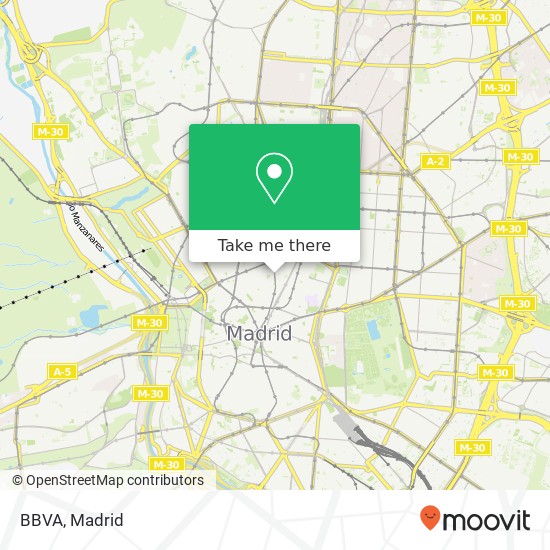 BBVA map