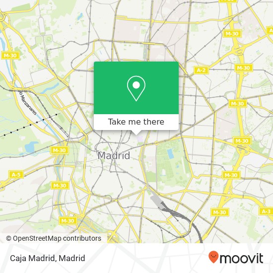 Caja Madrid map