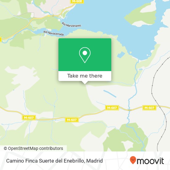 Camino Finca Suerte del Enebrillo map