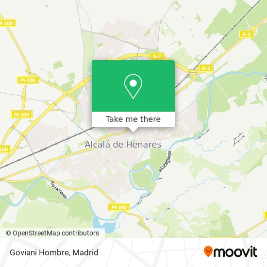 Goviani Hombre map