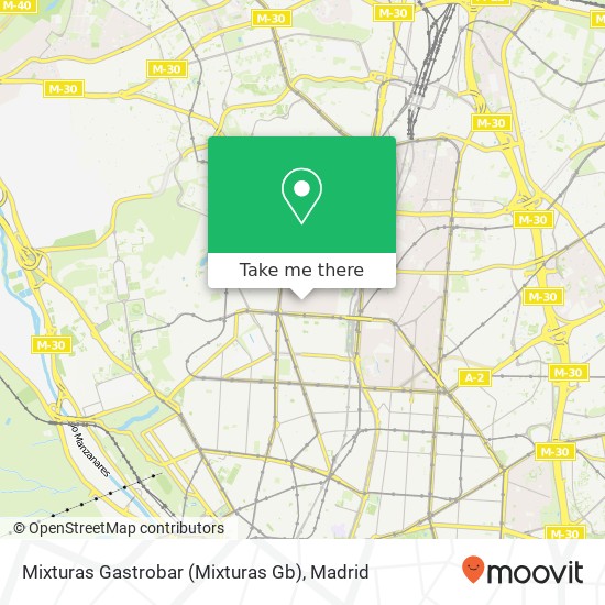 Mixturas Gastrobar (Mixturas Gb) map