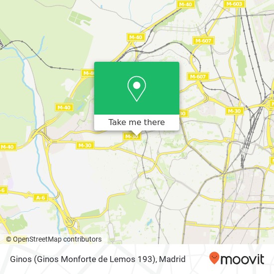 Ginos (Ginos Monforte de Lemos 193) map