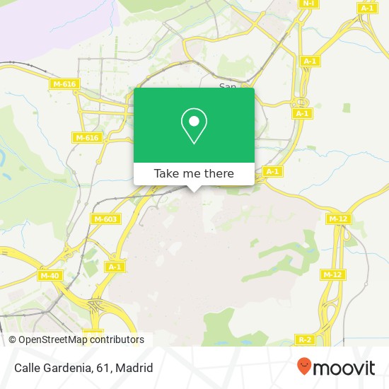 Calle Gardenia, 61 map