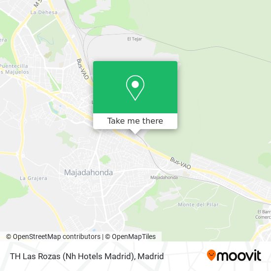 TH Las Rozas (Nh Hotels Madrid) map