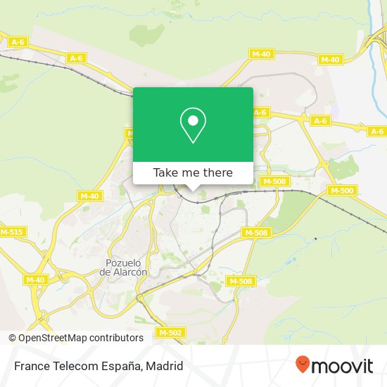 France Telecom España map