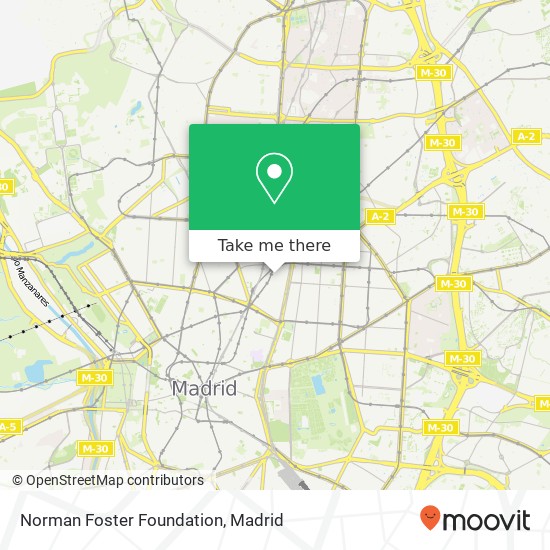 Norman Foster Foundation map