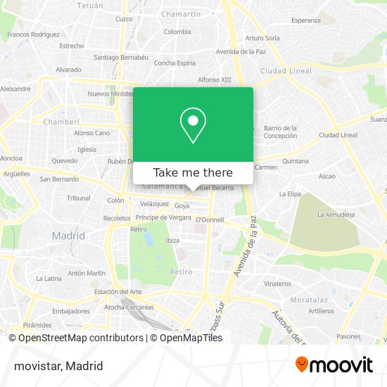 movistar map