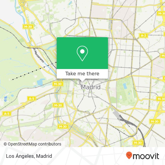 Los Ángeles map
