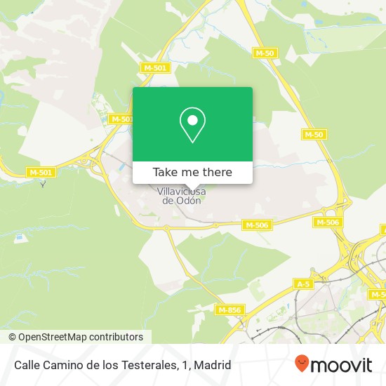 Calle Camino de los Testerales, 1 map