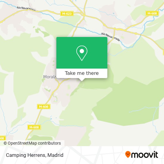 Camping Herrens map