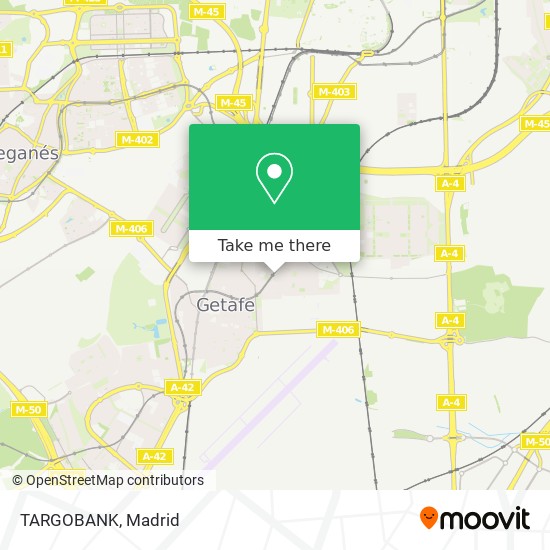 mapa TARGOBANK