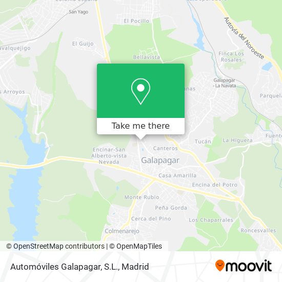 Automóviles Galapagar, S.L. map