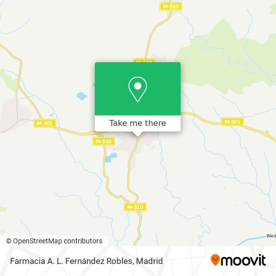 Farmacia A. L. Fernández Robles map