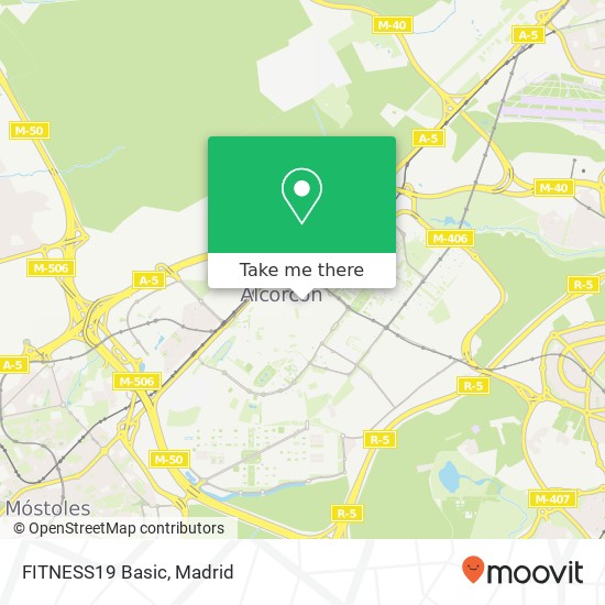 mapa FITNESS19 Basic