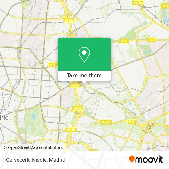 Cervecería Nicole map