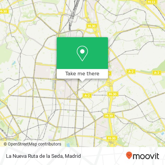 La Nueva Ruta de la Seda map